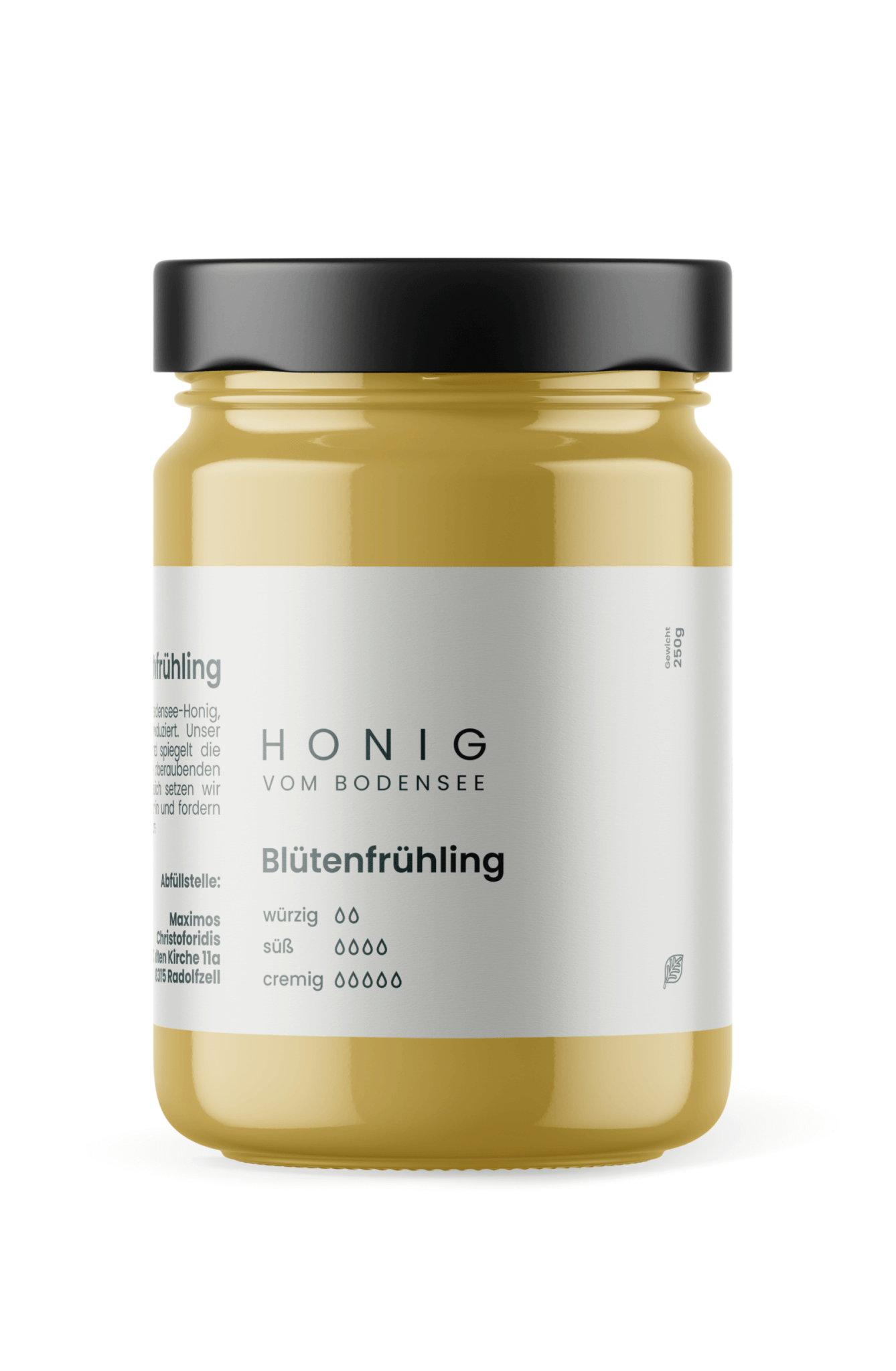 100% echter deutscher Premium Blütenhonig - Frühjahrstracht 250g - honighans